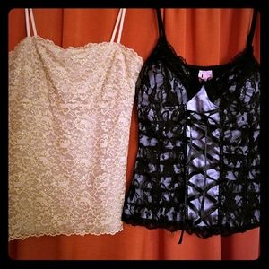 Gold Lace Camisole